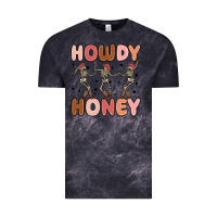 Cloud Black howdy honey Vintage Tee - MaliasSmallBusiness