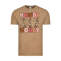 Vintage Coffee howdy honey Vintage Tee - MaliasSmallBusiness