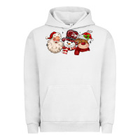 Pigment Lunar Rock santa snowman reindeer Urban Hoodie - MaliasSmallBusiness