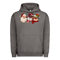 Pigment Tornado santa snowman reindeer Urban Hoodie - MaliasSmallBusiness