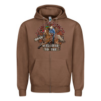 Chestnut cowboy ranch Zipper Hoodie - SublimationCraftShop