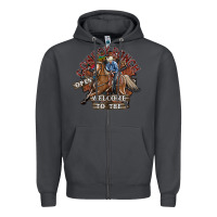 Smoke cowboy ranch Zipper Hoodie - SublimationCraftShop