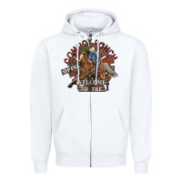 White cowboy ranch Zipper Hoodie - SublimationCraftShop