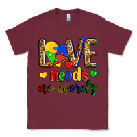 Burgundy love needs no words Classic Tee - Zillion Design Studio