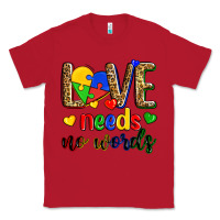 Red love needs no words Classic Tee - Zillion Design Studio