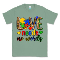 Sage love needs no words Classic Tee - Zillion Design Studio