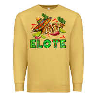 Antique Gold Elote corn sombrero lime and  cactus Premium Sweatshirt - AdoDesignShop