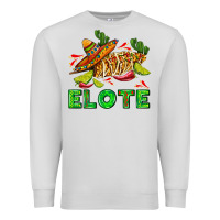 Dove Grey Elote corn sombrero lime and  cactus Premium Sweatshirt - AdoDesignShop