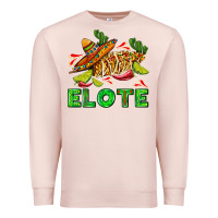 Pale Pink Elote corn sombrero lime and  cactus Premium Sweatshirt - AdoDesignShop