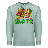 Seafoam Elote corn sombrero lime and  cactus Premium Sweatshirt - AdoDesignShop
