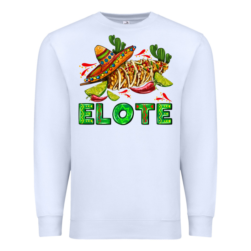 Elote Corn Sombrero Lime And  Cactus Premium Sweatshirt by AdoDesignShop | Teevron