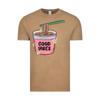 Vintage Coffee instant good vibes noodles Vintage Tee - MaliasSmallBusiness