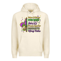 Tofu mardi gras parades beads french quarter beignets k Premium Hoodie - MaliasSmallBusiness