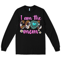 Black i am cool mom Long Sleeve Tee - texasbilliewilder