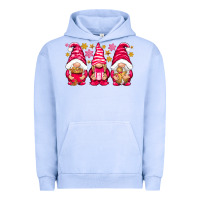 Pigment Grape Ice Pink Christmas gnomes Urban Hoodie - NancyCooperArtShop