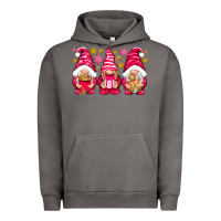 Pigment Tornado Pink Christmas gnomes Urban Hoodie - NancyCooperArtShop