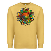 Antique Gold autism awareness cowhide leopard sunflower Premium Sweatshirt - Artiststas