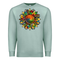 Seafoam autism awareness cowhide leopard sunflower Premium Sweatshirt - Artiststas