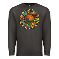 Smoke autism awareness cowhide leopard sunflower Premium Sweatshirt - Artiststas