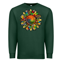 Sports Green autism awareness cowhide leopard sunflower Premium Sweatshirt - Artiststas