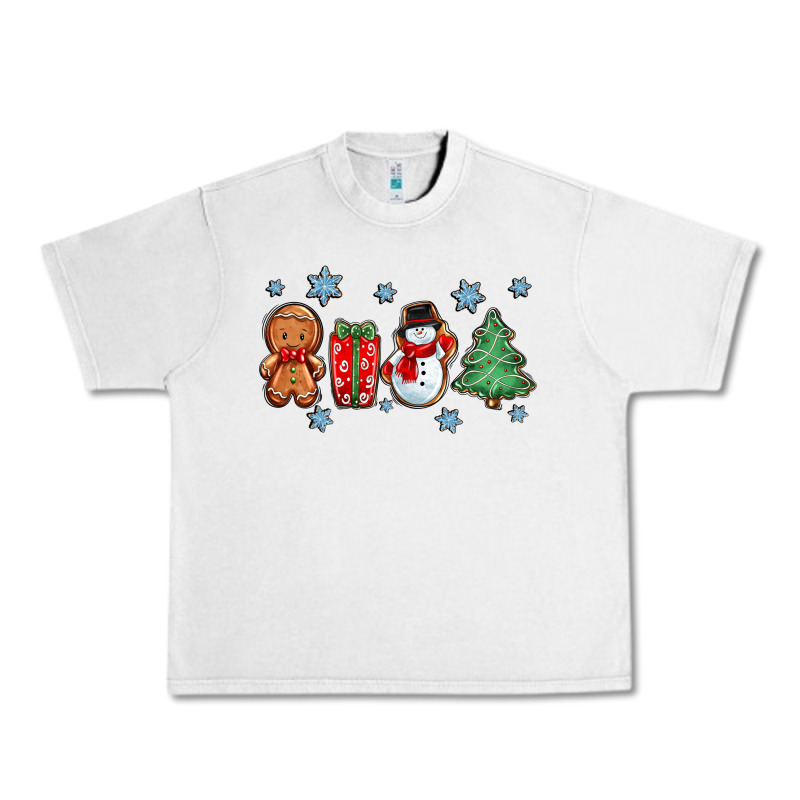 Christmas Gingerbread Cookies Urban Heavy Tee by Zillion Design Studio | Teevron