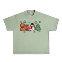 Oil Green christmas gingerbread cookies Urban Heavy Tee - Zillion Design Studio