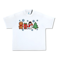 White christmas gingerbread cookies Urban Heavy Tee - Zillion Design Studio