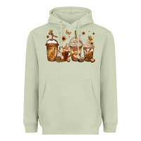 Matcha melanin afro coffee cups Heavyweight Hoodie - Jasminsmagicworld