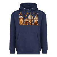 Navy melanin afro coffee cups Heavyweight Hoodie - Jasminsmagicworld