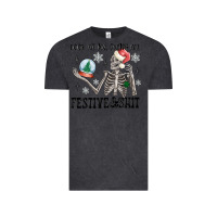 Vintage Black look at me being all festive and shit Vintage Tee - MaliasSmallBusiness