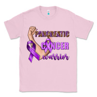 Bubblegum Pink Pancreatic Cancer Warrior Classic Tee - texasbilliewilder
