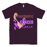 Plum Pancreatic Cancer Warrior Classic Tee - texasbilliewilder