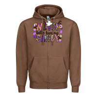 Chestnut Witch Better Have My Candy Zipper Hoodie - CowhideDigitalArt