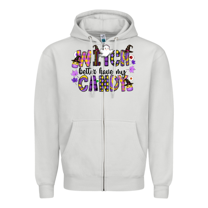Witch Better Have My Candy Zipper Hoodie by CowhideDigitalArt | Teevron