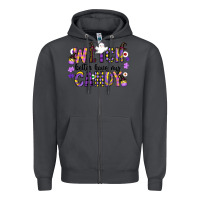 Smoke Witch Better Have My Candy Zipper Hoodie - CowhideDigitalArt