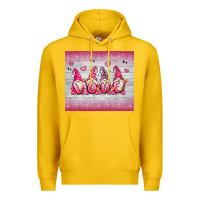 Lemon valentine's day gnomes Premium Hoodie - MaliasSmallBusiness