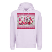 Lilac valentine's day gnomes Premium Hoodie - MaliasSmallBusiness