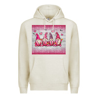 Oatmeal Heather valentine's day gnomes Premium Hoodie - MaliasSmallBusiness