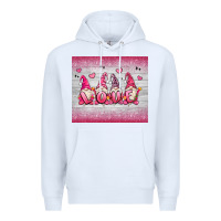 White valentine's day gnomes Premium Hoodie - MaliasSmallBusiness