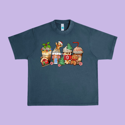 Urban Heavy Tee christmas gingerbread coffee cups