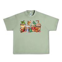 Oil Green christmas gingerbread coffee cups Urban Heavy Tee - Zillion Design Studio