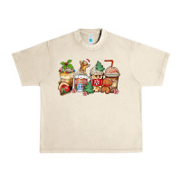 Sandshell christmas gingerbread coffee cups Urban Heavy Tee - Zillion Design Studio