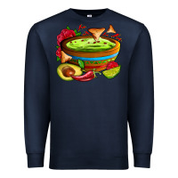 Navy guacamole Premium Sweatshirt - AdoDesignShop