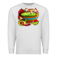 Oatmeal Heather guacamole Premium Sweatshirt - AdoDesignShop