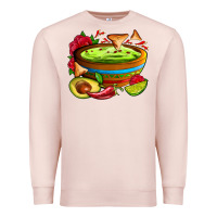 Pale Pink guacamole Premium Sweatshirt - AdoDesignShop