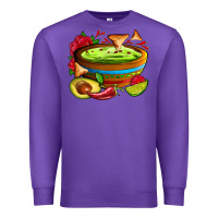 Purple guacamole Premium Sweatshirt - AdoDesignShop