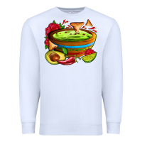 White guacamole Premium Sweatshirt - AdoDesignShop