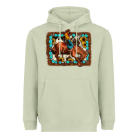 Matcha rodeo cowboy Heavyweight Hoodie - JahusDesignShop