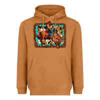 Meerkat rodeo cowboy Heavyweight Hoodie - JahusDesignShop