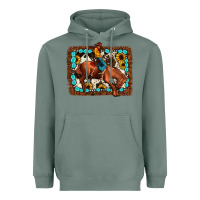 Sage rodeo cowboy Heavyweight Hoodie - JahusDesignShop